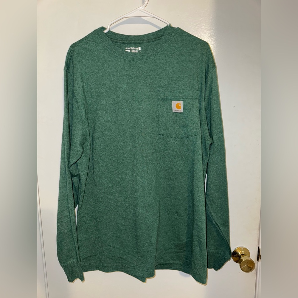 Carhartt Green Long Sleeve Shirt